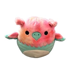 Squishmallows 8" Gala The Griffin Plush Soft Pink & Green Stuffed Animal